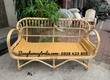 Ghế sofa mây tay cuộn giá rẻ 