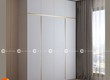 Tủ Quần Áo TAM051 Màu Trắng Phối Chỉ Vàng Đẳng Cấp 