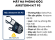 Bộ mặt nạ phòng độc AIRSTORM KIT P3   Giải pháp an toàn cho nhà xưởng và...