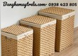 Sọt đựng đồ mây tre đan tự nhiên 