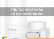 Thủ Tục Nhập Khẩu Bộ Lọc Nước Tại Vòi 