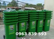 Thùng rác nhựa 240lit đựng rác ngoài trời 