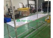 Bàn thao tác khung nhôm định hình 3000x800x2120 