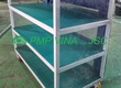 Xe đẩy hàng PMP VINA phủ nhựa ESD 1600x780x1300 