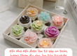 Hoa nến thơm   Món quà tinh tế kết hợp hương thơm và nghệ thuật trang trí...