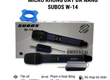 Micro đa năng SoBos W 14 xài cho loa kéo, Amply đều được 