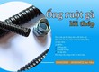 Ống ruột gà lõi thép cho hệ thống máy móc công nghiệp 