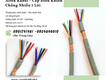 Cáp điện, cáp điều khiển chống nhiễu 7x0.5, 7x0.75, 7x1.0, 7x1.5 