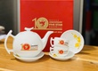 Bộ Ấm Trà Làm Qùa Tặng In LoGo Theo Yêu Cầu 