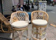 Ghế quầy bar mây tre đan 