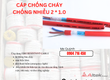 Dây cáp báo cháy,cáp chống cháy 2x1.0 FR Altek Kabel 