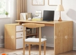 Bàn Làm Việc Tại Nhà Gỗ MDF Kết Hợp Ngăn Kéo Hiện Đại 