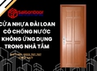 Cửa nhựa Đài Loan có chống nước không Ứng dụng trong nhà tắm 