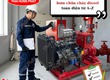 Quy trình kiểm tra máy bơm chữa cháy diesel chuẩn kỹ thuật  Checklist chi tiết 