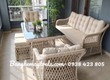 Sofa giả mây phòng khách 