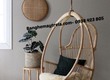 Ghế xích đu mây tre đan tự nhiên 