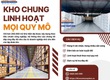 Hàng chạy liền tay   Kho luôn sẵn sàng 