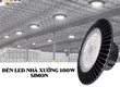 Đèn LED nhà xưởng 100W Simon   Mã SPH1001/100D 