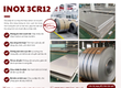 Inox 3Cr12 UNICO: Giải pháp vật liệu chiến lược   Tối ưu chi phí vòng đời dự...
