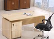 Bàn Giám Đốc Gỗ Công Nghiệp MDF Kèm Tab Di Động Đa Năng 