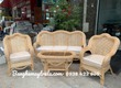 Sofa mây tự nhiên lưới mắt cáo  Bàn ghế mây phòng khách 