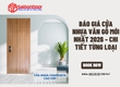 Báo Giá Cửa Nhựa Vân Gỗ Mới Nhất 2026 Chi Tiết Từng Loại 