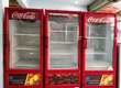 Thanh lý tủ mát Sanden Intercool Coca Cola   2 cánh, 400L   mới 90 