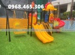 Cầu trượt mầm non liên hoàn, cầu trượt xích đu trẻ em 