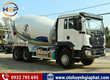 Bán xe bồn trộn Shacman H3000S dung tích 10 khối 