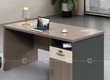 Bàn Giám Đốc Gỗ Công Nghiệp Thiết Kế Kèm Tủ Tài Liệu Nhỏ Gọn 