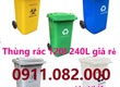 Nơi bán thùng rác giá rẻ tại hậu giang  thùng rác 120l 240l giải pháp bảo vệ...