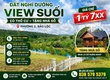 Duy Nhất 1 lô ĐẤT NGHỈ DƯỠNG VIEW SUỐI 350M  CÓ THỔ Phường 2 Bảo Lộc 