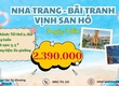 Nha Trang   Bãi Tranh   Vịnh San Hô 3n3đ 2026 sgc 