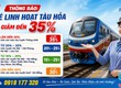 Nhiều tuyến tàu hỏa giảm giá từ 15   35 nhờ cơ chế vé linh hoạt 