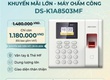 Lắp đặt máy chấm công Hikvision DS K1A8503MF   Ưu đãi tháng 5 