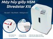 Máy hủy giấy HSM Shredstar X15 
