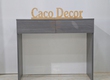 Bàn Làm Việc Gỗ MDF Phủ Melamine Màu Xám Chì Cao Cấp 