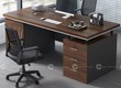 Bàn Giám Đốc Gỗ MDF Nhiều Hộc Kéo Màu Nâu Trầm Sang Trọng 