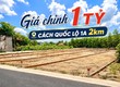 Duy nhất 1 lô đất gần QL1A   mặt tiền đường 10m5   giá 1ty090 