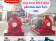 Các thương hiệu máy bơm PCCC điện phổ biến nhất hiện nay 