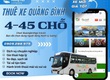Thuê Xe Quảng Bình Giá Rẻ 2026   Xe Đời Mới 4   45 Chỗ 