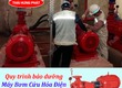 Quy trình bảo dưỡng máy bơm cứu hỏa điện chi tiết từ A   Z 