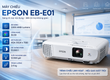 Máy chiếu Epson EB E01  3LCD/ 3300 ANSI Lumens/ XGA 