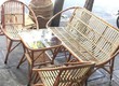 Bàn ghế sò mây tự nhiên nhỏ gọn giá rẻ 