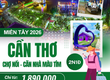Khám Phá Cần Thơ   Trải Nghiệm Chợ Nổi Miền Tây Đậm Chất Sông Nước 