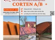 Thép tấm kháng thời tiết corten a và corten b tạo rỉ tự nhiên: Giải pháp vật liệu...