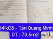 Cần bán lô đất hàng hiếm LK 08 KĐT Tân Quang Minh, Phường Thủy Nguyên, TP Hải Phòng...
