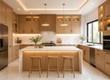 Tủ Bếp Gỗ Tự Nhiên Đẹp   Ưu Điểm, Báo Giá   Các Loại Gỗ Phổ...
