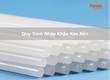 Quy Trình Nhập Khẩu Keo Nến 