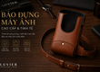 Bao Đựng Máy Ảnh Da Cao Cấp   Bảo Vệ Thiết Bị Theo Phong Cách Tinh Tế...